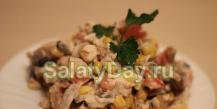 Salata od konzerviranog kukuruza: jednostavni recepti