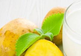 Potato juice: benefits and harm to the body