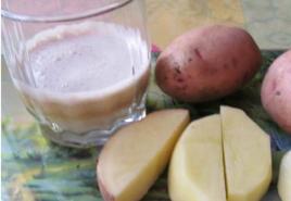 Картофельный сок — масса лечебных свойств и минимум противопоказаний