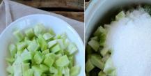 Cucumber jam: recipes for an “exotic” dessert with lemon, mint, honey, apples