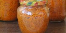 Pickled carrots for the winter recipes are very tasty