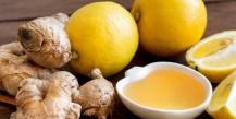 Ginger with lemon and honey – vitamin bomb